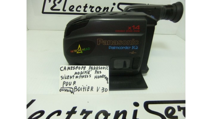 Panasonic /Silent Witness VHS-C camcorder modified for V30 box .